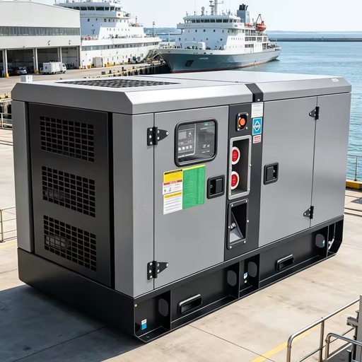 Diesel Generator Set Supplier 100kva 500kva 1000kw Marine High Voltage 440V Water Cooled 60Hz Silent Genset for Ship Electricity