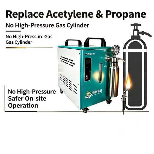 Energy Oxy-Hydrogen Welder, Water Fuel Generator for HVAC Copper Tube Brazing