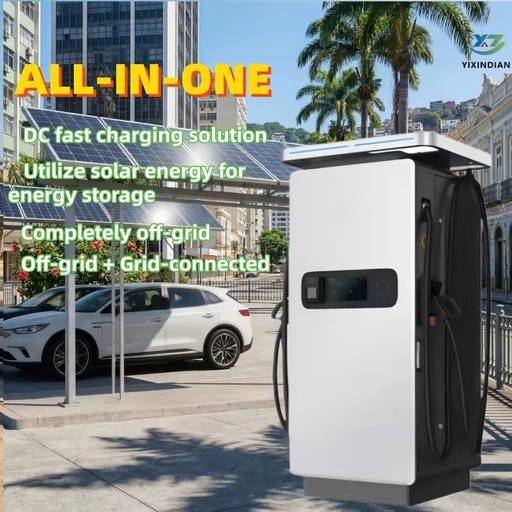 Solar Energy 60kW 80kW 120kW 160kW 180kW DC Fast Chargers OCPP CSMS Sand Storm protection Design Anti-theft Prepaid