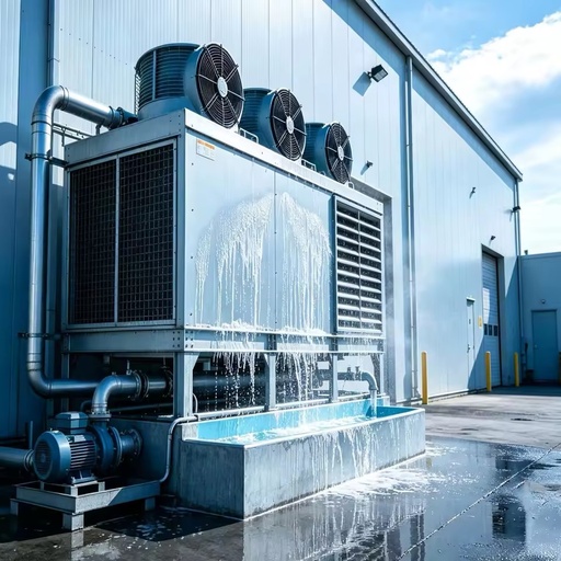 Evaporative Condenser for Cold Storage Refrigeration System and Industrial Cooling Equipment