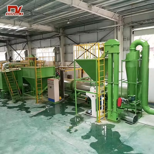 Full Automatic Kitchen Food Waste Drying Production Line Catering Garbage Dehydrator Dryer for Organic Fertilizer