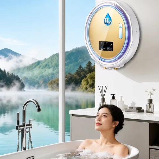 4000PPB Hydrogen Bath Machine 5L/MIN Electric Hydrogen Water Generator SPA Shower Rich Hydrogen Water Machine for Home Salon