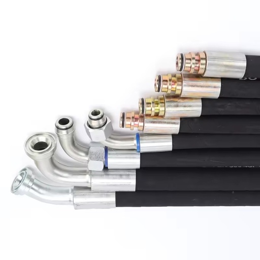 Industrial High-Pressure Hydraulic Brake Hose Pipe Factory Price Rubber Hydraulic Oil Hose