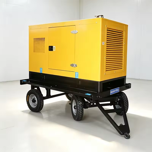 Trailer Mounted Diesel Generator 200KW Advanced Cooling Large Fuel Tank Stable Output for Railway Station Transit Power
