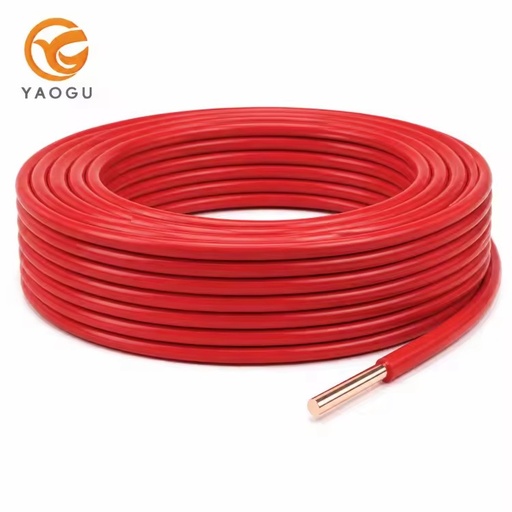 Factory Wholesale Price BV Wire Single Core House Wiring Cable Solid Copper Conductor Electric Wire with Multiple Colors Options