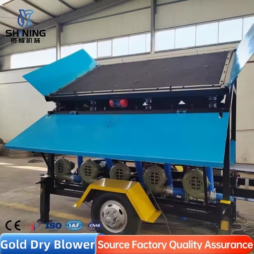 15-20t/h Dry Beneficiation Wind Sorting Machine Dust Free Low Running Cost Air Separator Mine