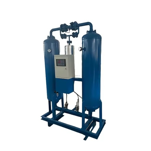 Energy-Saving 8.5Nm3/min Freeze Drying Equipment Micro-thermal Adsorption Desiccant Technology Dual Dryer Technology