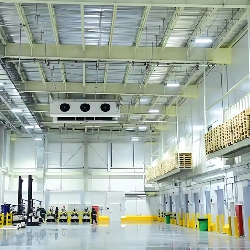 Integrated Cold Chain One Stop Logistics Service Cold Storage Warehouse Refrigerated Distribution Shipping Automatic Solar