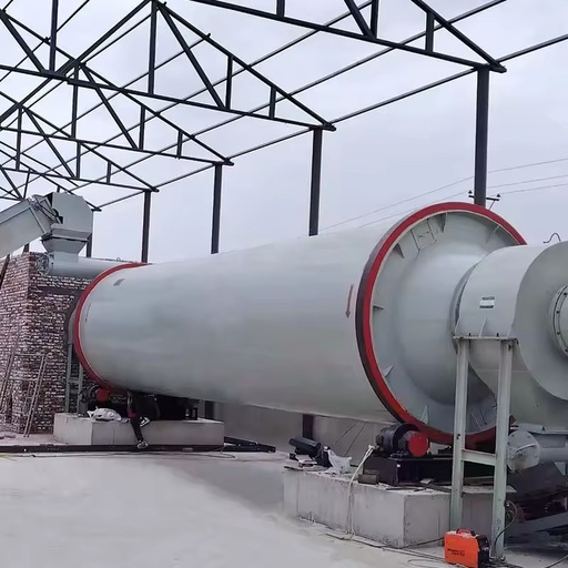 CE ISO Certified Rotary Wood Chip & Sawdust Drying Machine with Engine Gear Bearing High Efficiency Large Capacity Biomass Dryer