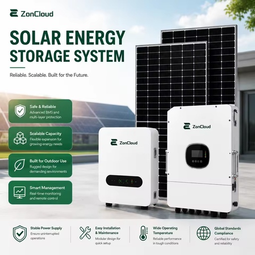 10kWh 20kWh Lithium Battery Home Solar Storage System for Residential off Grid Hybrid Power Supply with 5KW-20KW Output