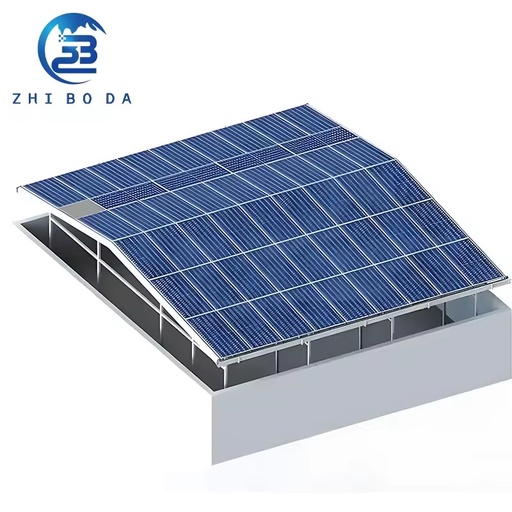 Durable Solar Sun Room Mounting System Fast Production Zn-Mg-Al Photovoltaic Mounting System Snow Resistant