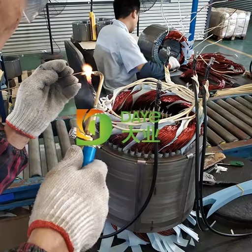DY6000 Motor Enameled Wire Lead Welding Machine 500kg Weight 1 Year Warranty