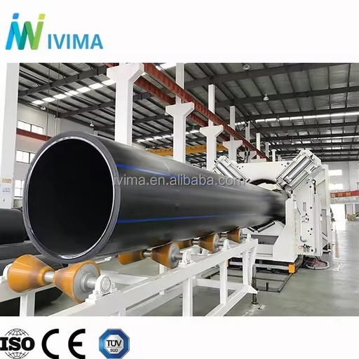 Customized Fully Automatic Energy Saving Continuous Running HDPE Plastic Tube Manufacturing Machine Line