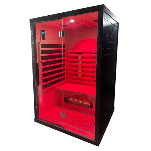2 Person Health Benefits Hemlock Far Infrared Finnish Sauna Indoor Sauna Room for Beauty Spa