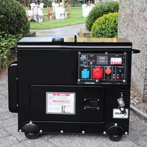 Diesel Generator Set Silent Canopy Generator 5kw 6kw 7kw 8kw 9kw 10kw 12 Kva Small diesel Generator for Home