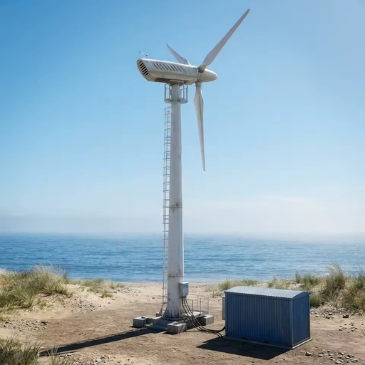 HLD 45kw Wind Turbine Generator Variable Pitch 380v-500v 14m Rotor Diameter On-Grid Solar Hybrid System for Off-Grid