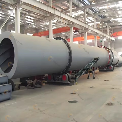 Straight Tube Rotary Dryer for Chicken Manure and Fly Ash