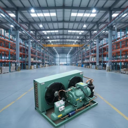 Air-cooled Piston Type Scroll Refrigeration Condensing Unit for Freezer Room