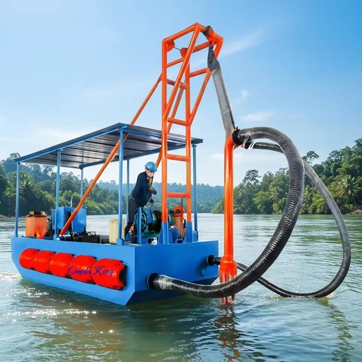 8 Inch Jet Suction Dredger 500m3/h High Capacity Sand Suction Machine for River Mining Projects Containerized Design