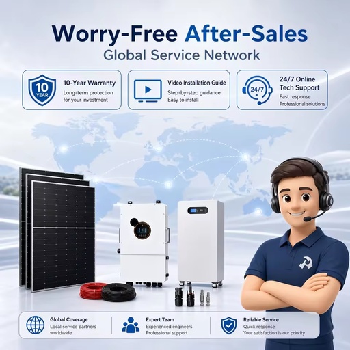 8-12kW Hybrid Solar Energy System 10kw 120/240V Split Phase Hybrid Solar Energy System Kit 10kw Solar Energy System Hybrid