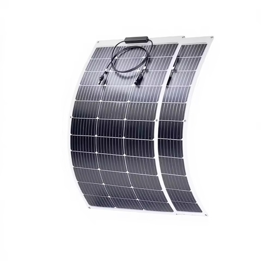 Wholesale Semi-Flexible Bendable RV Solar Panels Photovoltaic Power Generation Solar PV Panels Model POW-HVM4.5K-24V