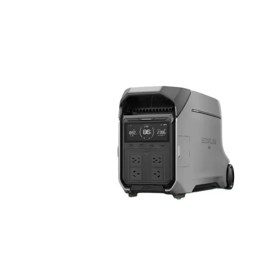 ECOFLOW Delta Pro 3 (CN)Fast-Charging Portable Outdoor Power Station, 4000W Output, 4096Wh Capacity, 220V High Power for Camping