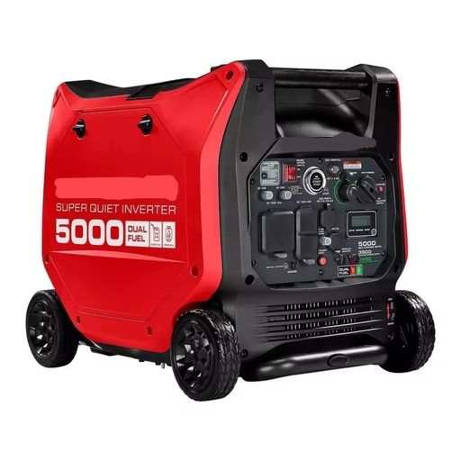 Best-offer 5000 Watt Dual-Fuels Multi-Voltage SUPER QUIET Inverter Generator
