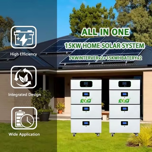 ESG 15KW Home Commercial Solar Power System with MPPT Controller Off-Grid Inverter Lithium Battery Integration