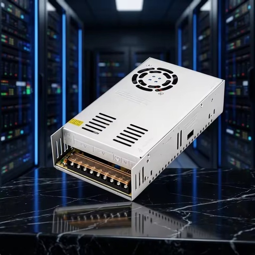 18 Channel 12V 360W Central Power Supply Unit 90% Efficiency LED Digital Display for Multi Camera Security Installations