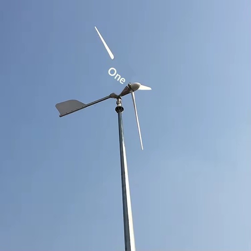 2 kW 48V FD3.2-2.0 Miniature Low-Speed Permanent-Magnet Aluminium Wind Turbine Generator 380 Rpm for Residential Use
