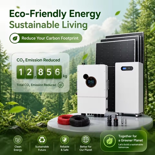 Sustainable 12kW Hybrid Solar Energy System US Standard Split Phase 16kWh LiFePO4 Battery Storage Energy Kit