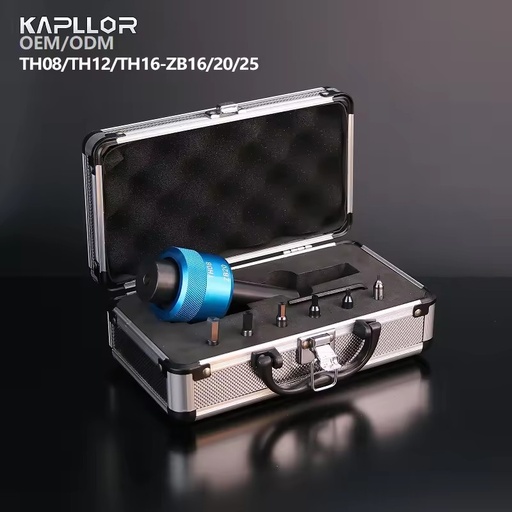 KAPLLORTH16-ZB20Rotary Punching Tool Universal Stainless Steel Hexagonal Punch Square Hole Spline Stamping Tool Holder Broaches