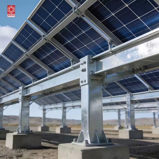Easy Rooftop Installation Premium Solar Racking Structure for Corrugated Metal Roof Solar Panel Mounting Support