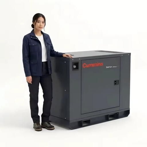 EAC EPA CE 50KW Cummins Silent Diesel Generator Set with Soundproof Canopy Diesel Dynamo Electricity Power Plant 3 Phase