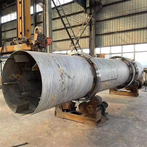 Professional Sawdust Rotary Single Drum Dryer Machine