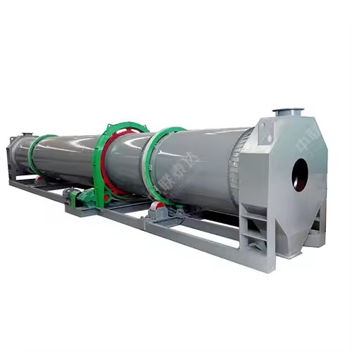Large Capacity Rotary Dryer for Silica Quartz Sand Mineral Powder Energy Saving with Reliable Motor Direct From Supplier