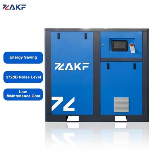 ZAKF Industrial Equipments PM Variable Speed 15KW 20HP 380V/220V IP54 Screw air Compressor for Stone Polishing Industry