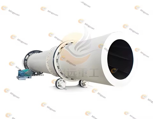 Drum Rotary Dryer for Drying Industrial Chemical Mineral Processing Building Feed Wood Dust Clay Rotary Dryer