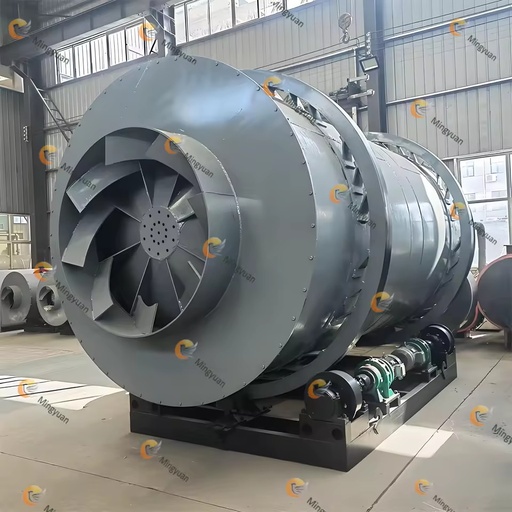 High Quality Small Sand Dryer Sand Drying Machine Three Cylinder Rotary Drum Dryer for River and Building Sand