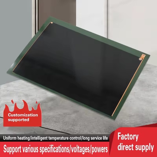 High Performance Low EMF Anti Static Graphene Far Infrared Heating Plate Easy DIY Installation for Home Office and Venue Heating
