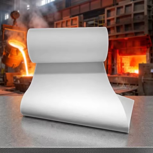 High-Density Ceramic Fiber Paper 200-250kg/m³ for Industrial Boiler Sealing Superior Compressibility Ceramic Fiber Products