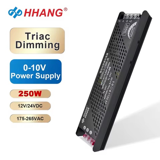 250W Switching Power Supply Triac Dimmable Led Driver 12v Constant Voltage IP20 Indoor Used LED Power Supply LED Transformer