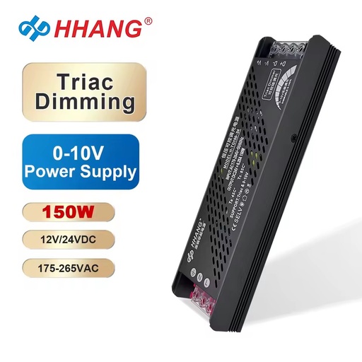 150W 0-10v Constant Voltage Led Power Supply Down Light Triac Dimming Led Driver AC to DC LED Transformer IP20 Indoor Use