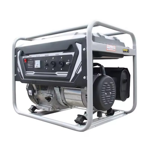 65 kW Two-phase Portable Gasoline Generator with Manual Start 220/380 V SQD7500T Chongqing