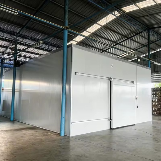 Commercial Walk-In Display Cooler with 4 6 8 Doors Copeland Compressor Competitive Price-Motor Focused Unit