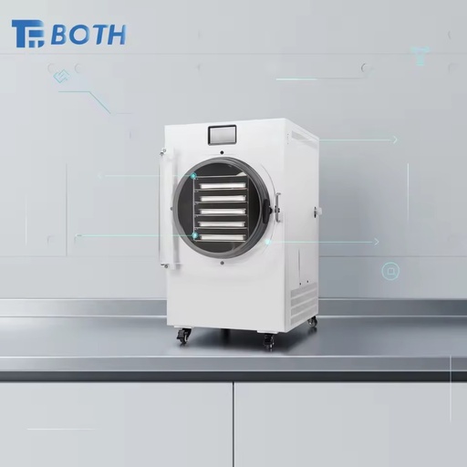 DIY Home Use Automatic Stainless Steel Freeze Dryer Equipment with Pump Minimalist Future Design for Kitchen (YFD-6)