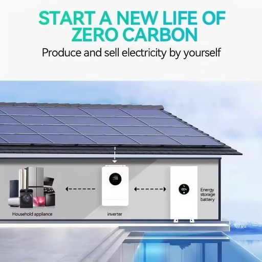 5kW Off-Grid Solar Power System, Energy Storage Household Hybrid Power System, Solar Kit