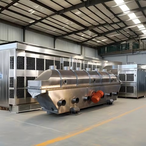 ZLG Fluidized Bed Dryer Energy-Saving Vibrating Fluid Bed Dryer for Continuous Drying