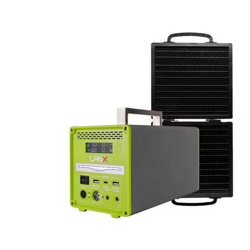 New Pattern Portable 300W 400W 600W Aluminum LiFePO4 Solar Generator Energy Storage System Solar Power Station