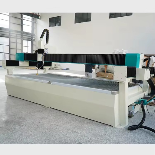 High Speed Copper Aluminum Steel Waterjet Cnc Cutter Waterjet Cutting Machine With 60000psi Servo Direct Drive Pump for Glass